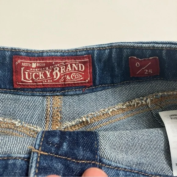 LUCKY BRAND button front denim mini - Picture 2 of 4